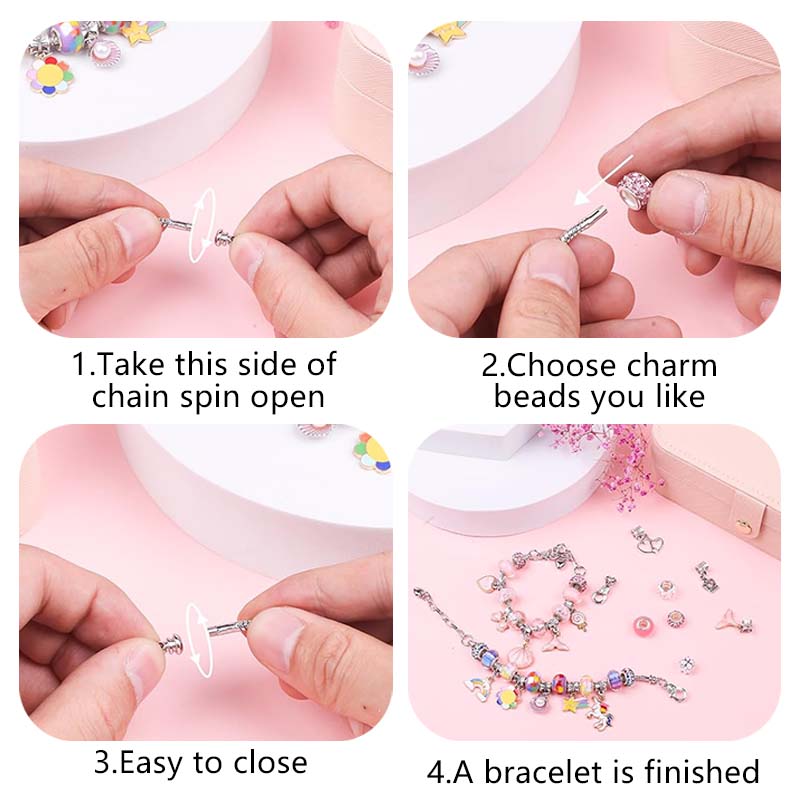  ﻿ Conjunto de Pulseiras DIY  - Jewelry Making Qc avaliação e preço