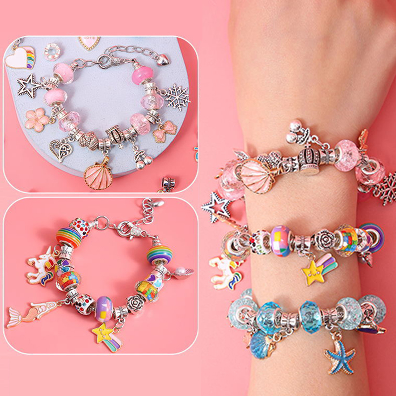  ﻿ Conjunto de Pulseiras DIY  - Jewelry Making Qc avaliação e preço