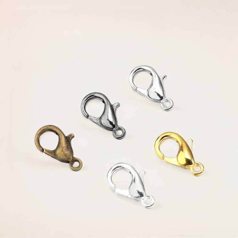 100 peças de Fechos de Lagosta - Jewelry Making Pins avaliação e preço