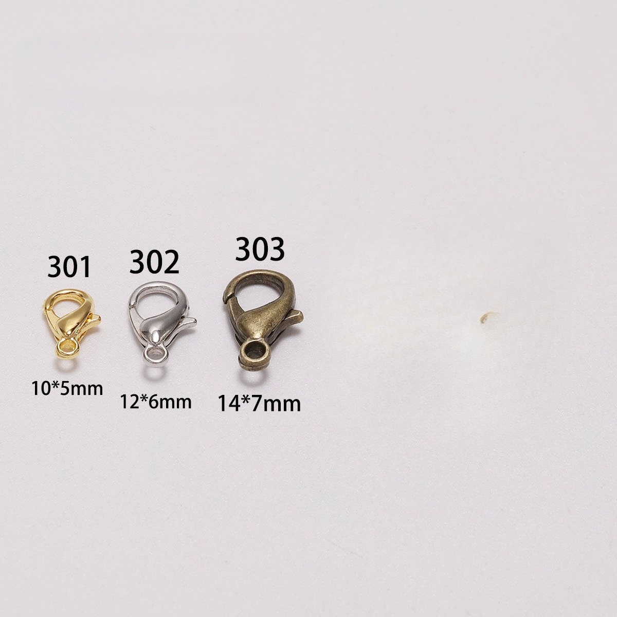 100 peças de Fechos de Lagosta - Jewelry Making Pins avaliação e preço