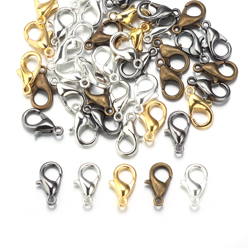 100 peças de Fechos de Lagosta - Jewelry Making Pins avaliação e preço