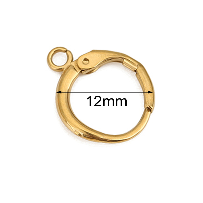 10 peças ganchos de brincos de - Jewelry Making Pins avaliação e preço