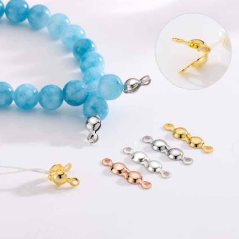 4 peças de Conectores de Crimp - Jewelry Making Pins avaliação e preço