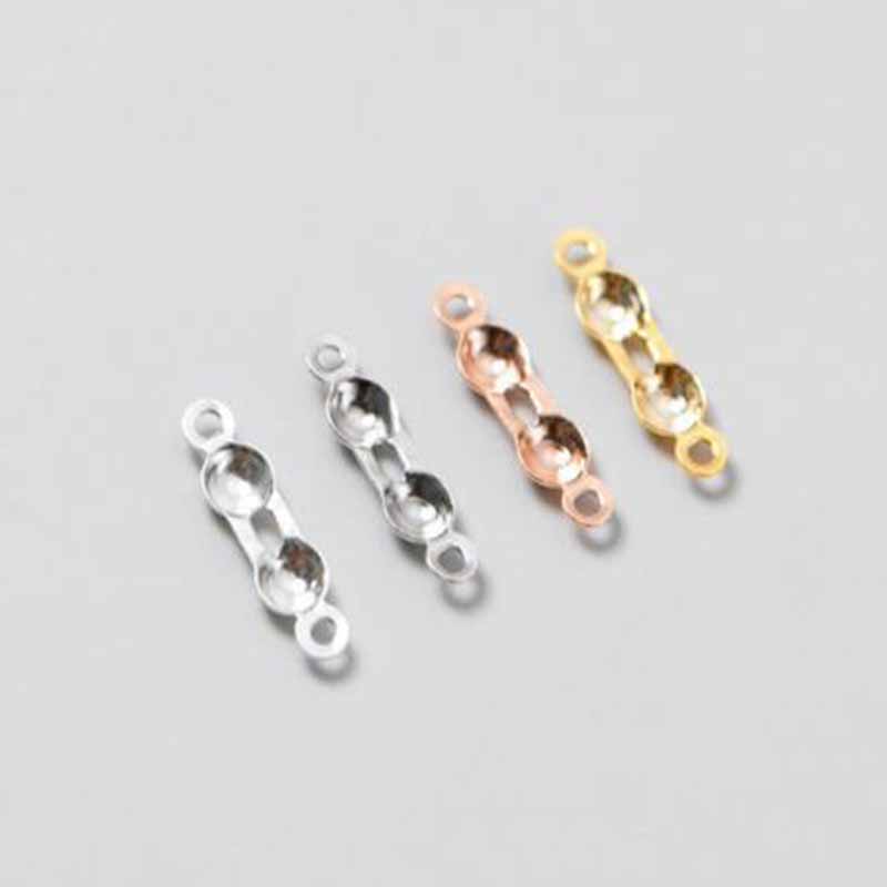 4 peças de Conectores de Crimp - Jewelry Making Pins avaliação e preço