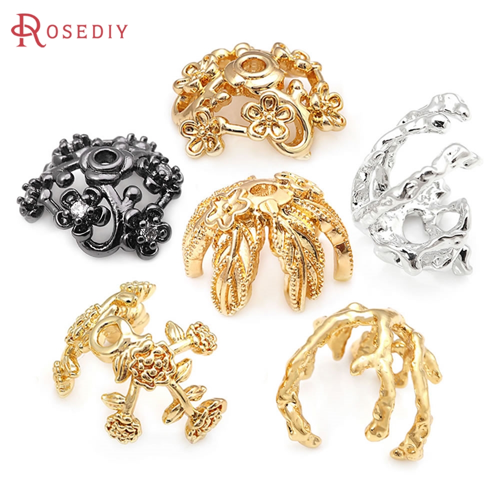 Flower Shape Brass Beads para  - Bead Cap Flower avaliação e preço