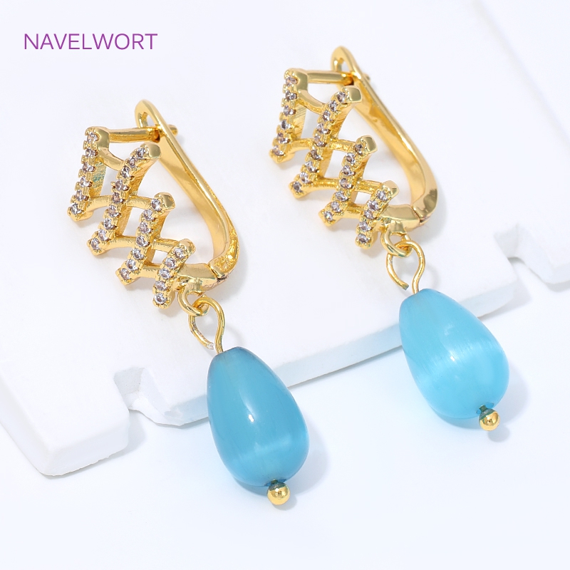 Ganchos de Brinco em Formato d - Jewelry Making Kit avaliação e preço