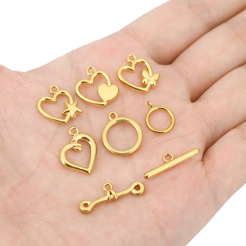 5 conjuntos de fechos OT de aç - Jewelry Making Pins avaliação e preço