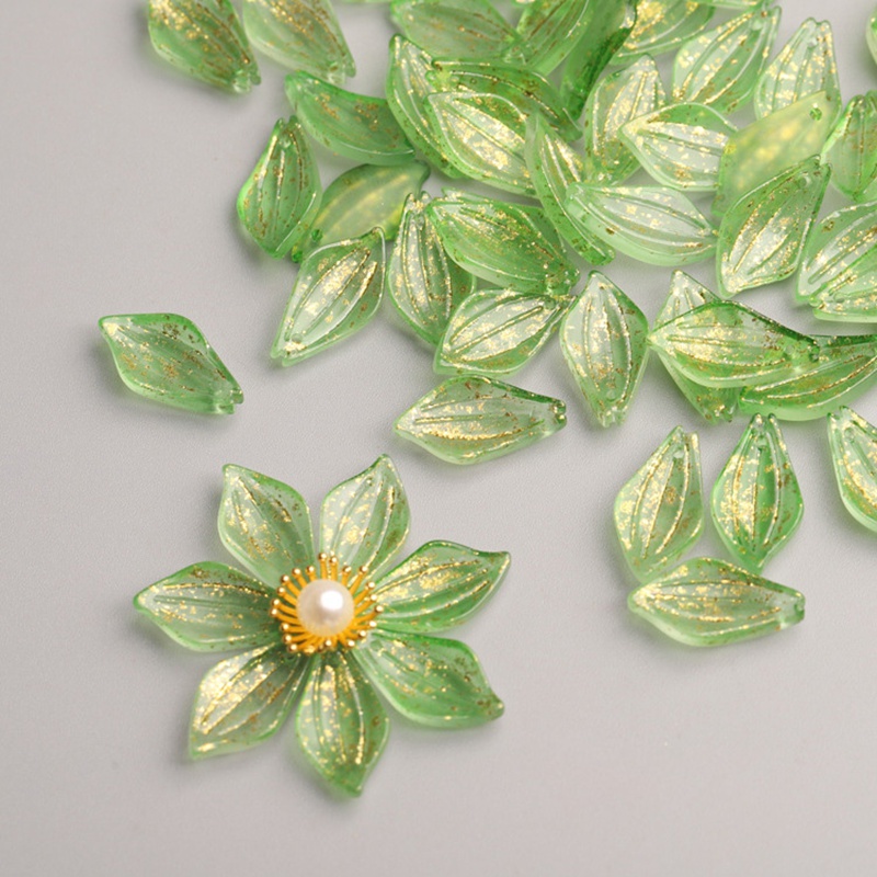 10 pçs forma de pétala de flor - Jewelry Making Qc avaliação e preço