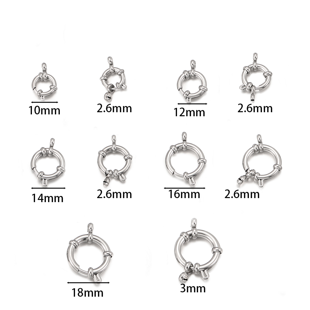 2 Peças de Fechos Redondos de  - Jewelry Making Pins avaliação e preço
