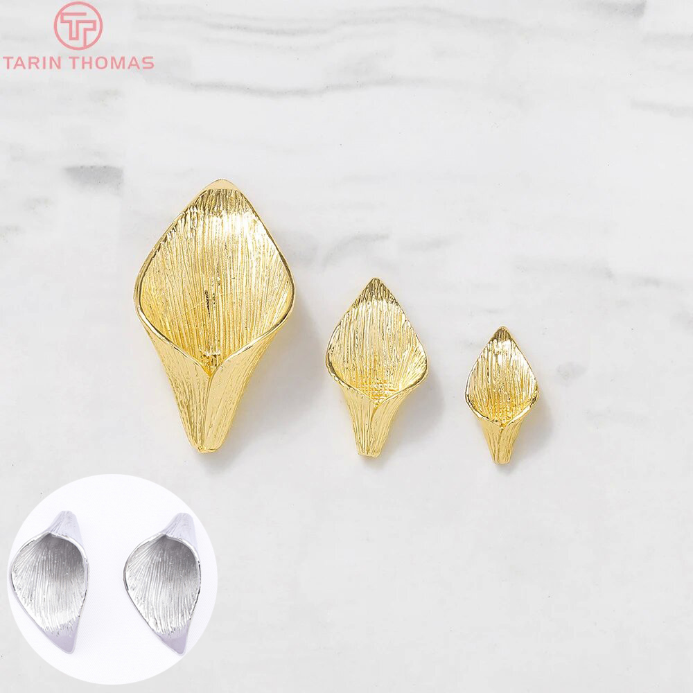 (3603)6 peças 8x14mm 10x19mm 2 - Bead Cap Flower avaliação e preço
