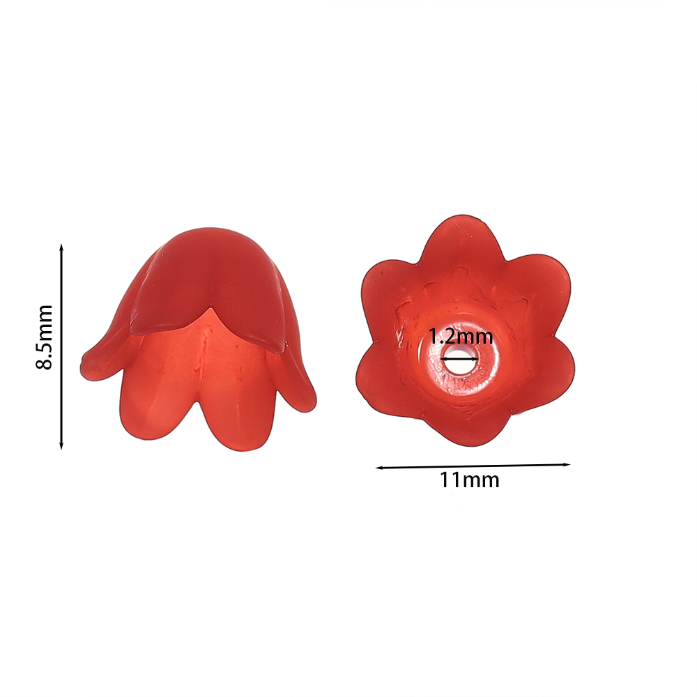 50 peças de Contas de Flor de  - Bead Cap Flower avaliação e preço