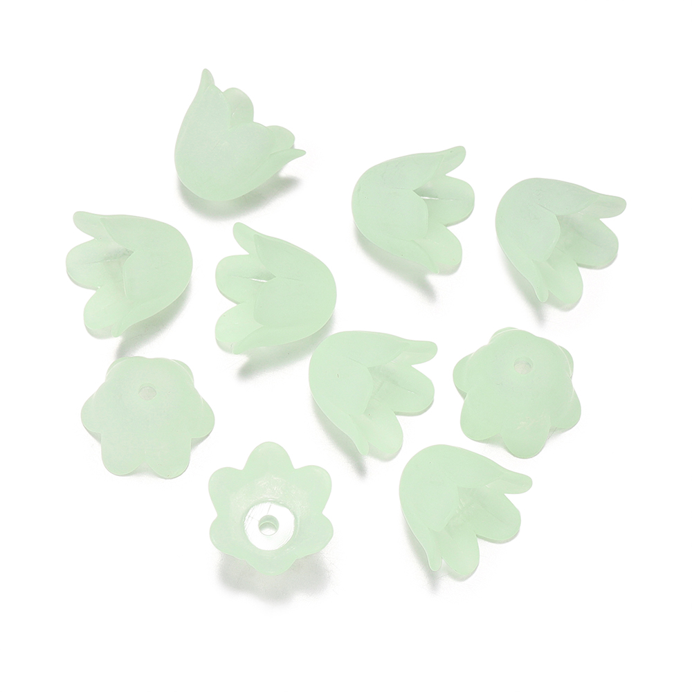 50 peças de Contas de Flor de  - Bead Cap Flower avaliação e preço